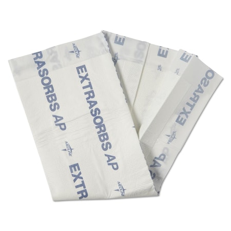 Medline Extrasorbs Air-Permeable Disposable DryPads, 30" x 36", White, PK70 EXTRASORB3036